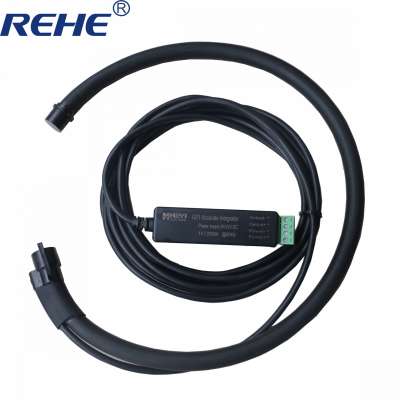 rogowski coil current sensor CT FRC-510-G1 1-4000A with rogowski coil integrator with 3V output air core coil