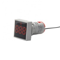 New Design mini Square panel led indicator hz frequency meterlight/lamp with digital led display