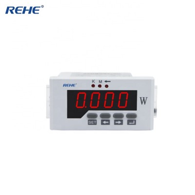 digital single phase power meter with rs485 modbus LED display