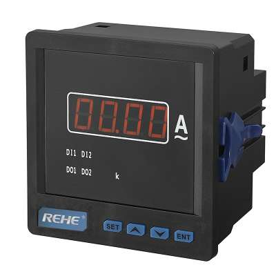 Low price Digital only display Single Phase electric power current meter/ampere meter with LCD display