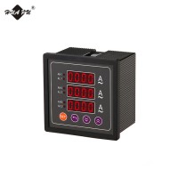 72*72mm LED Display Three-Phase Ammeter Electrical Current Meter