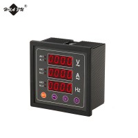 Multifunction power meter single phase digital panel Meter with RS485/Modbus LCD display