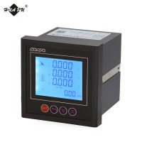 120*120mm LCD display three phase RS485 intelligent digital multifunction panel meter