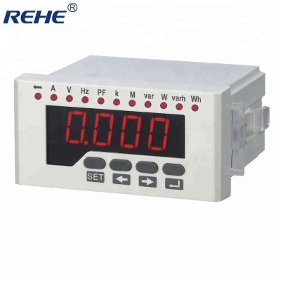 High Accuracy digital meter single-phase multifunction power meter with RS485