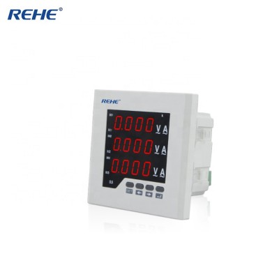 LCD Display Three phase High quality Digital Ammeter and Voltmeter (RH-UI33)