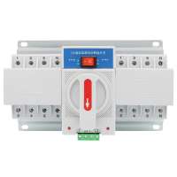 220V 2P/3P/4P 63A Single Phase Dual Power Automatic Transfer Switch